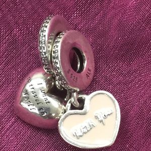 Pandora Charm-I want to travel the world..with you